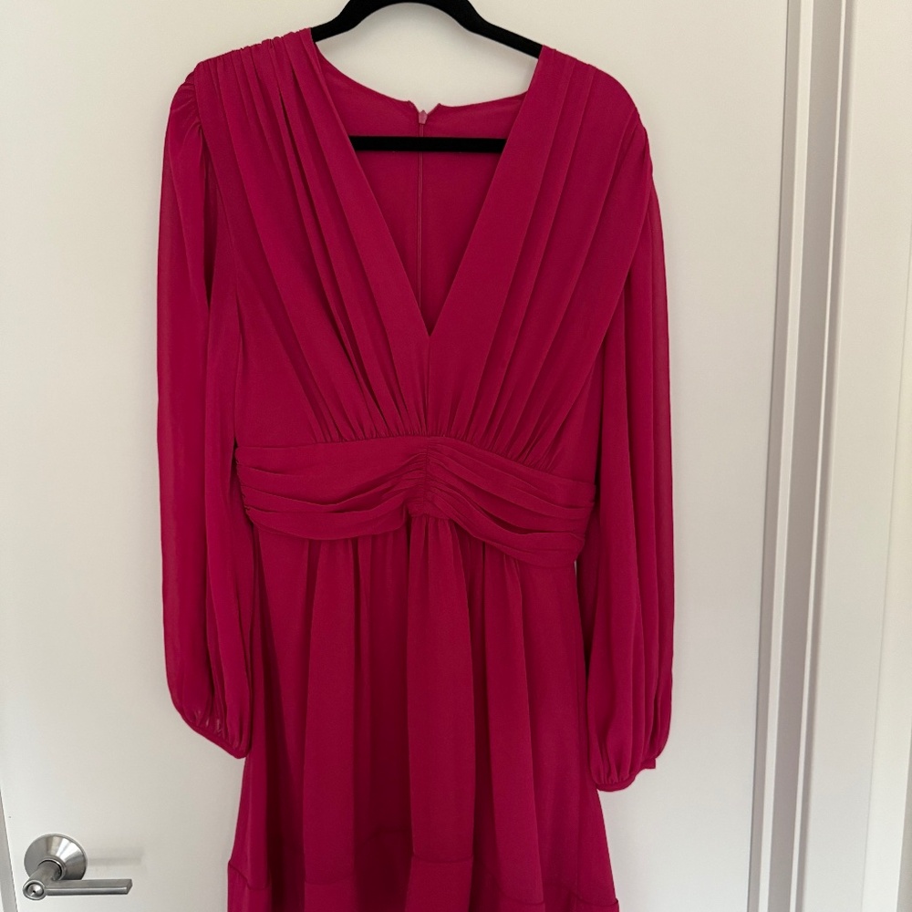 Pink cocktail dress